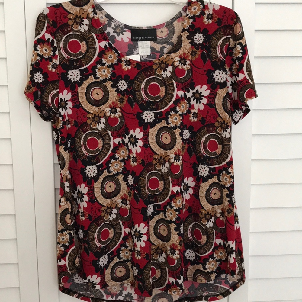 Lauren M. Petites blouse small